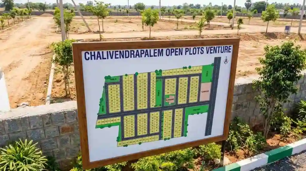 Strategic Location of Residential Plots in Chalivendrapalem near Vijayawada and Amaravati