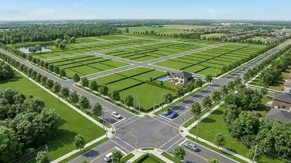 APCRDA Approved Villa Plots in Guntur with Wide Roads and Green Surroundings