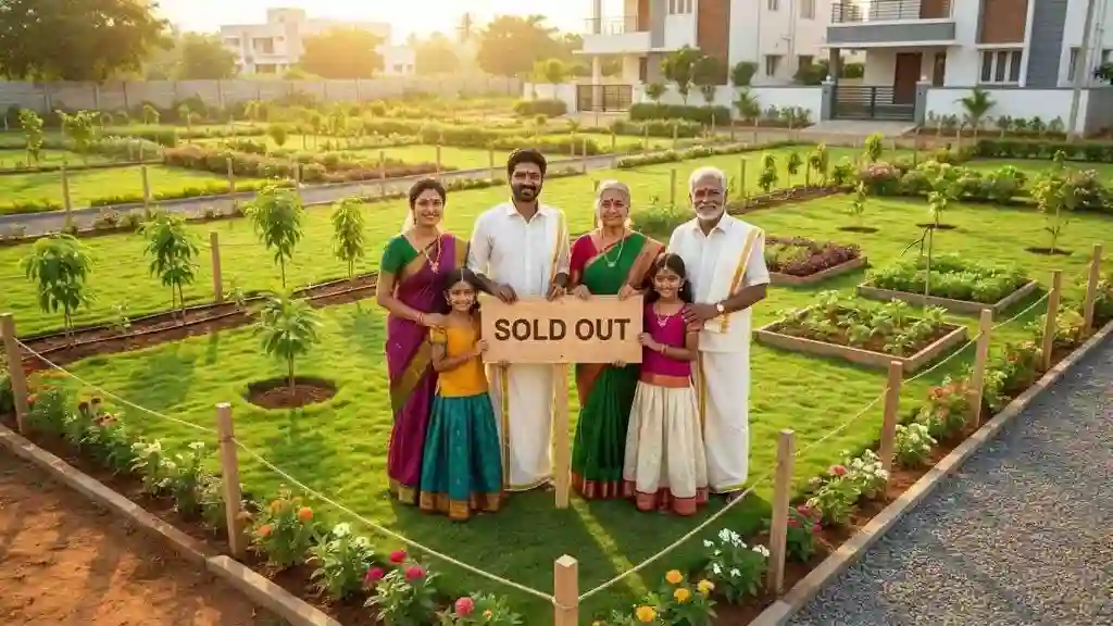 Strategic Location of Residential Plots in Mangalagiri in prime road corridors and Amaravati